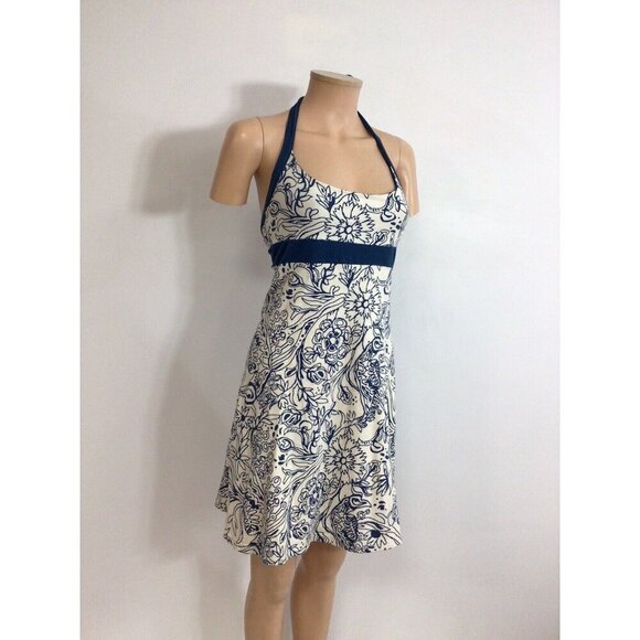 Patagonia Floral Halter Dress Womens Small - Picture 6 of 7